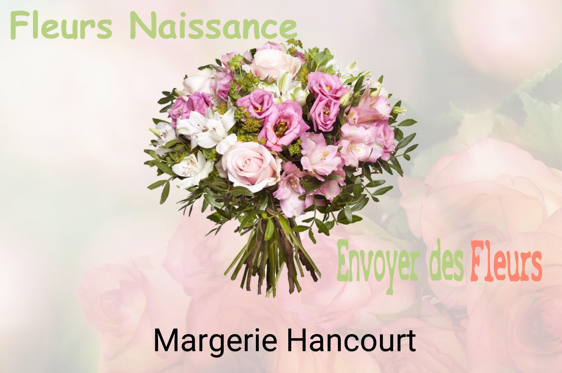 Bouquet de fleurs de naissance livré à Margerie-Hancourt